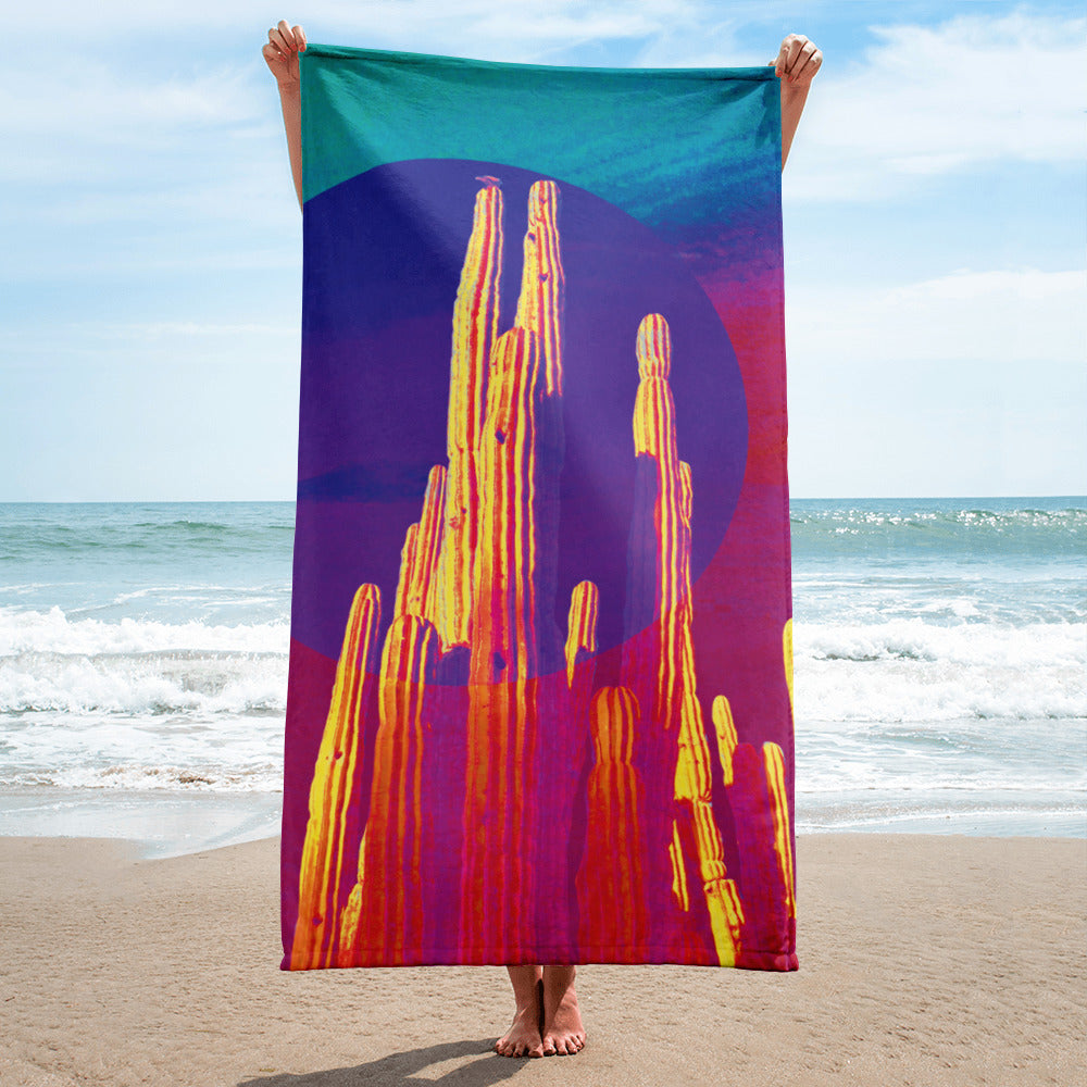 Desert Sun Beach Towel