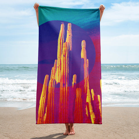 Desert Sun Beach Towel