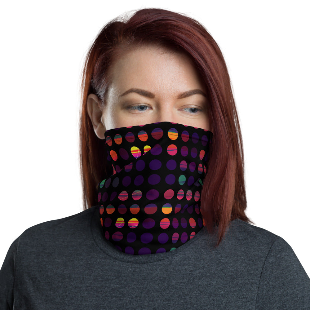 ATMOSPHERE FACE SCARF - DOTTY